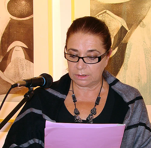 Ljiljana Zeković - Otvaranje izložbe Jelene Jovančov u Budvi